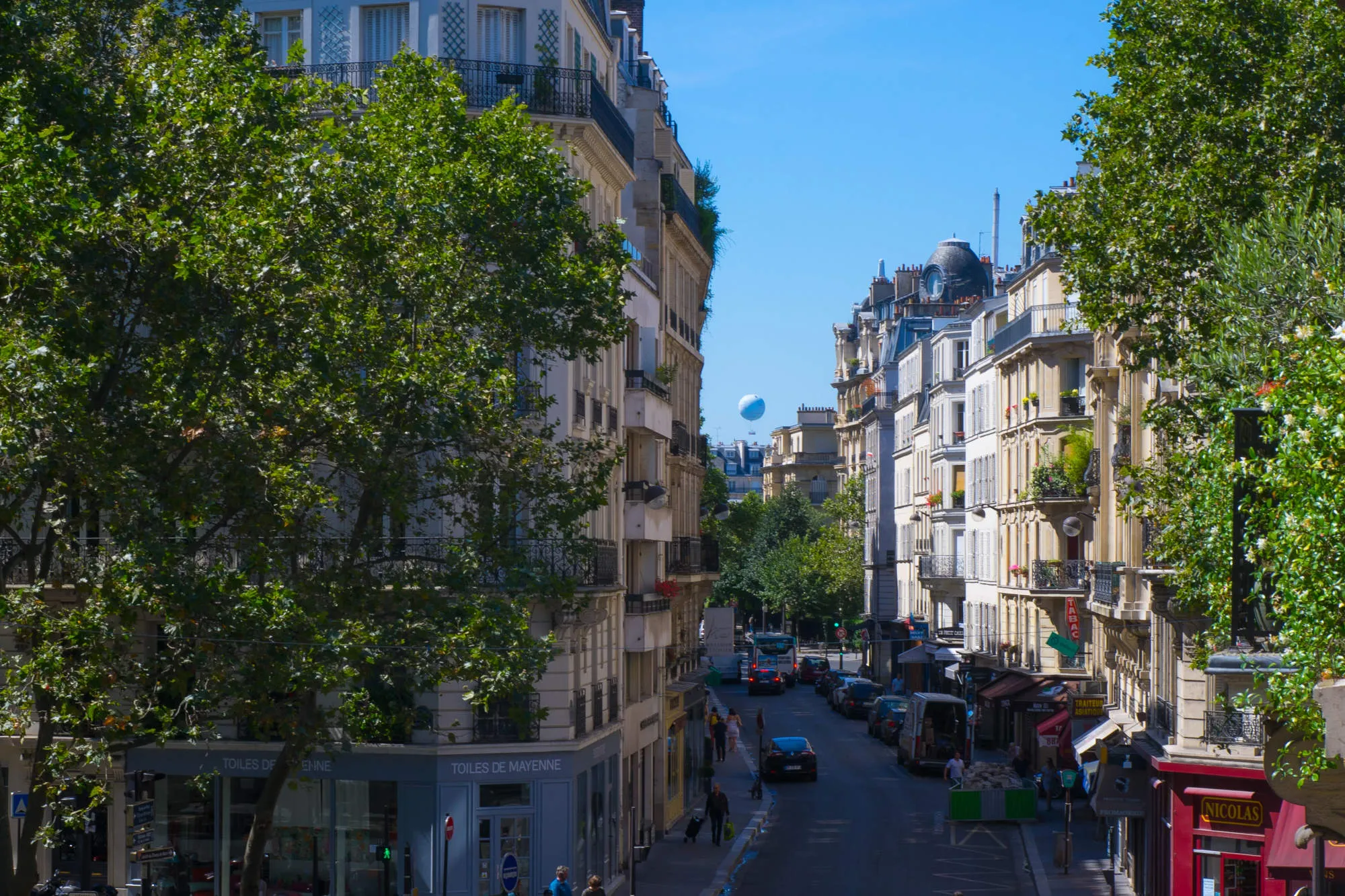 A short term rental property in Paris, France